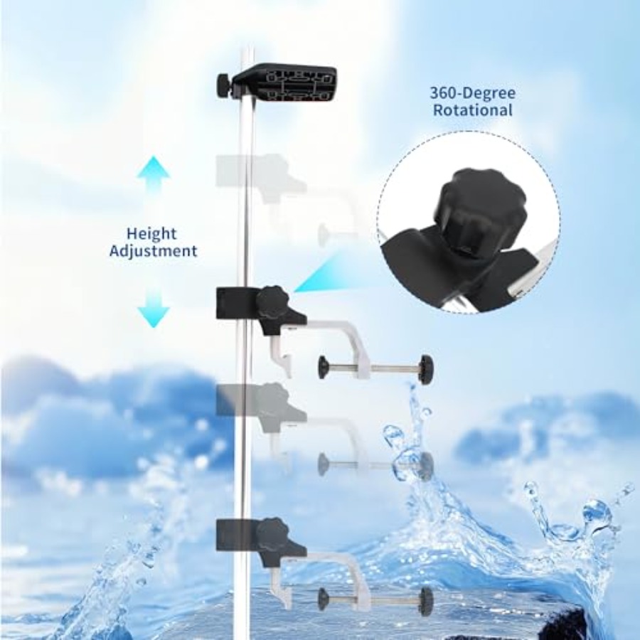 Telescopic Portable Fish Finde - Fish Finder Mount recension och pris