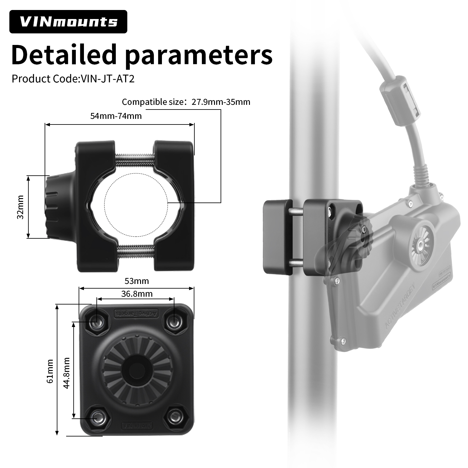VINmounts LOWRANCE ActiveTarge - Fish Finder Transducer recension och pris