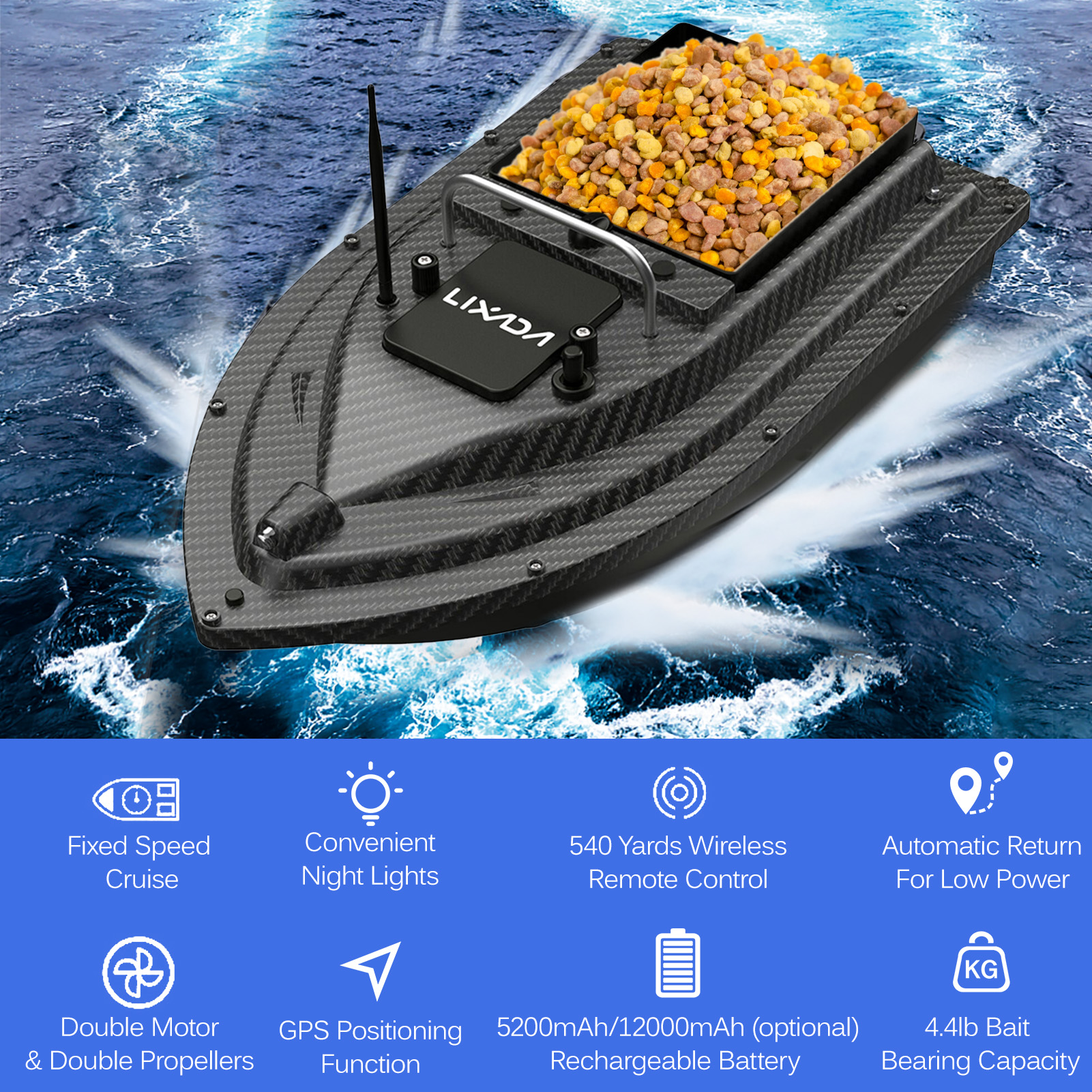 Fishing Bait Boat GPS Fishing  - Fishing Gps recension och pris