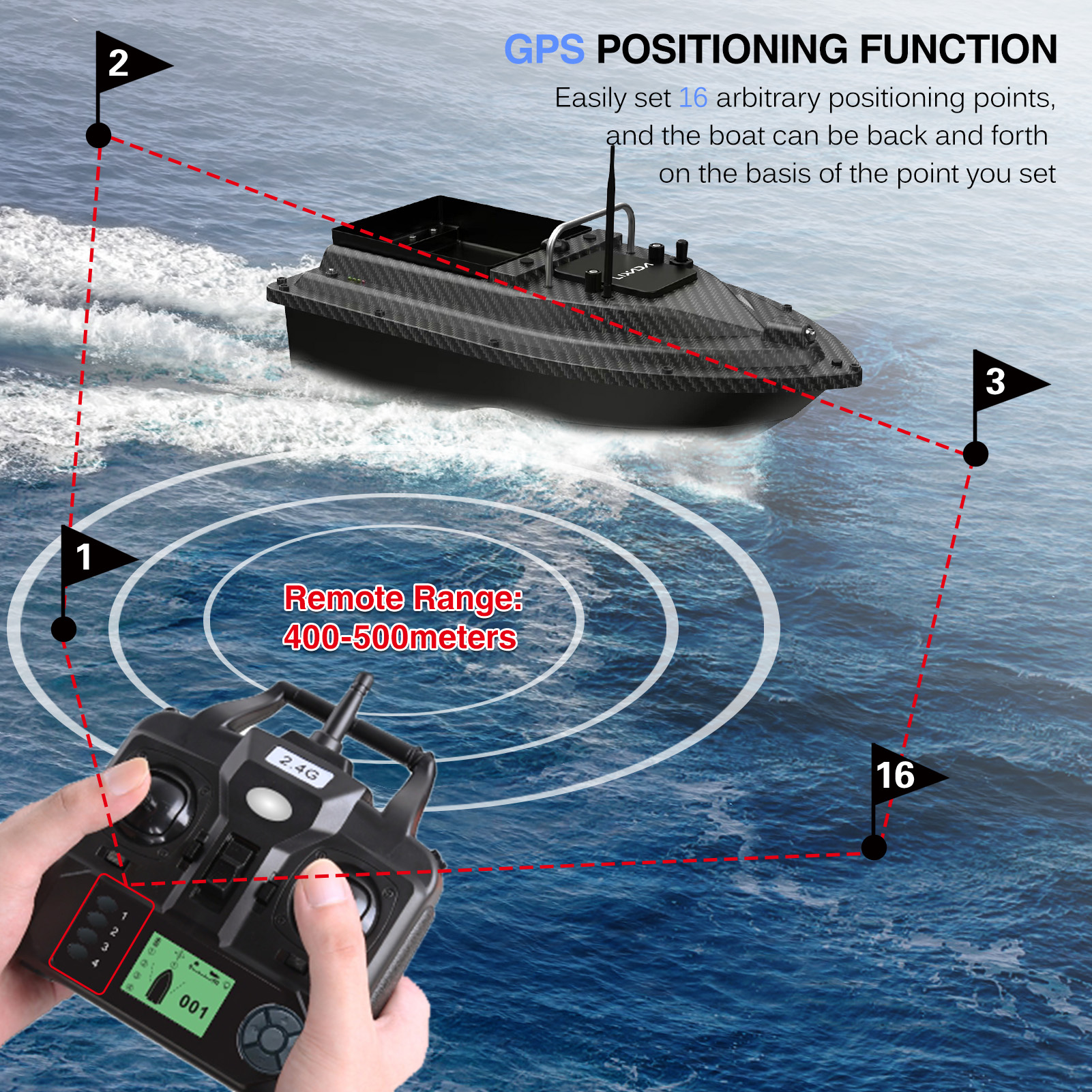 Fishing Bait Boat GPS Fishing  - Fishing Gps recension och pris