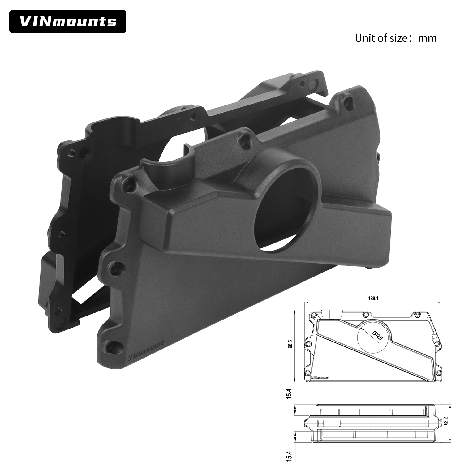 VIN Mounts Garmin LVS34 LiveSc - Fish Finder Mount recension och pris