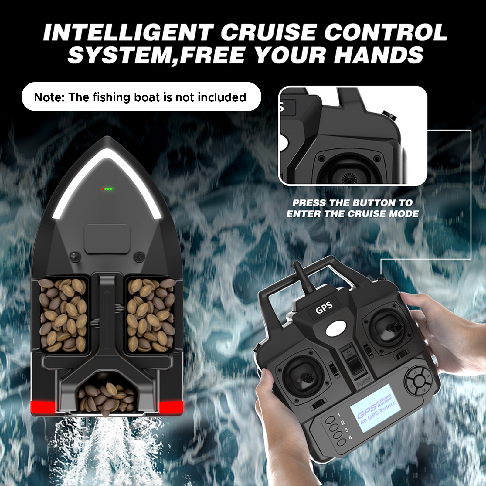 Remote Control for V020 GPS Fi - Fishing Gps recension och pris