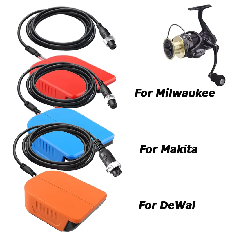 NEW Portable Fishing Reel Adap - Fish Finder Battery recension och pris