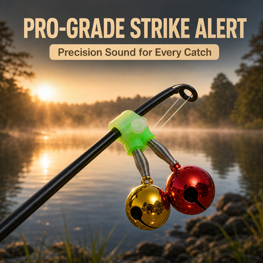 Fishing Bite Alarm Bell Metal  - Bite Indicator recension och pris