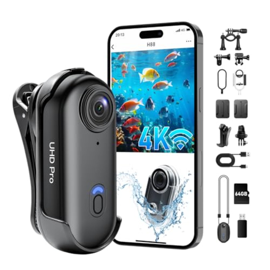 4K Action Camera for Cycling H - Fishing Camera recension och pris