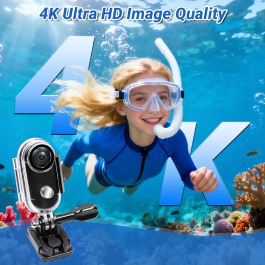 4K Action Camera for Cycling H - Fishing Camera recension och pris