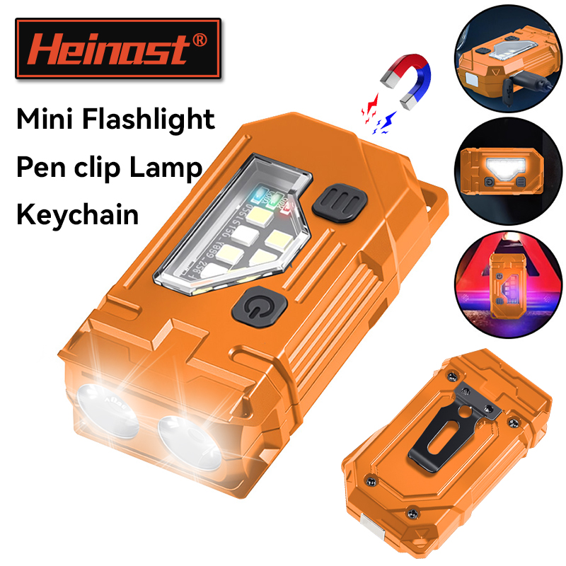Mini Keychain EDC Flashlight R - Fishing Light recension och pris