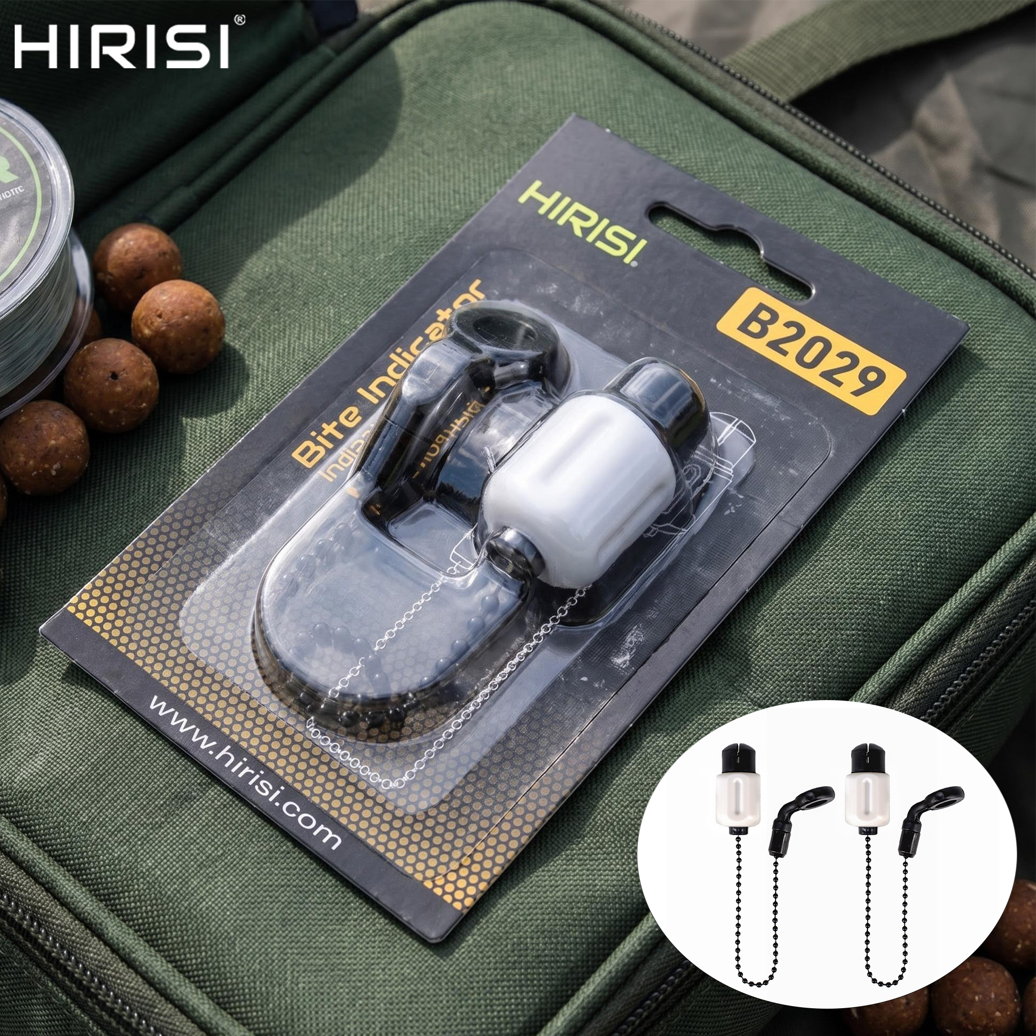 Hirisi Brass Chain Carp Fishin - Bite Indicator recension och pris
