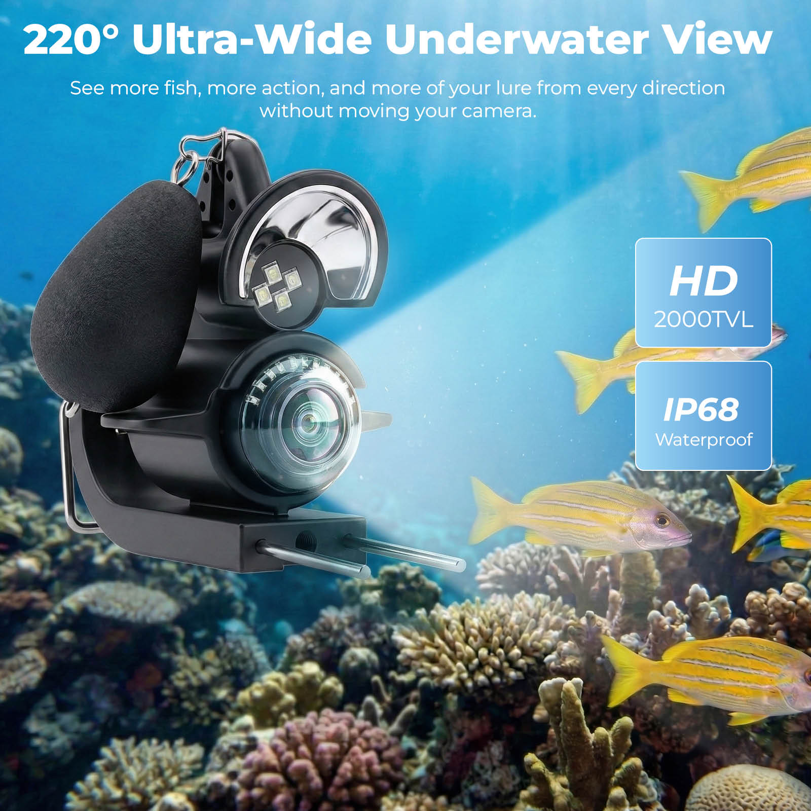 Portable Underwater Visual Fis - Fish Finder Portable recension och pris