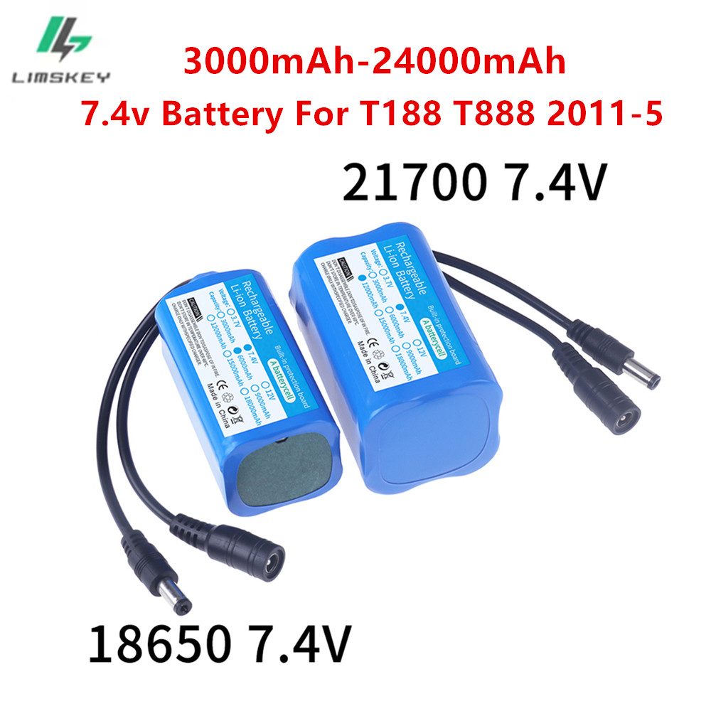 7.4V battery 3000mah/6000mah/9 - Fish Finder Transducer recension och pris