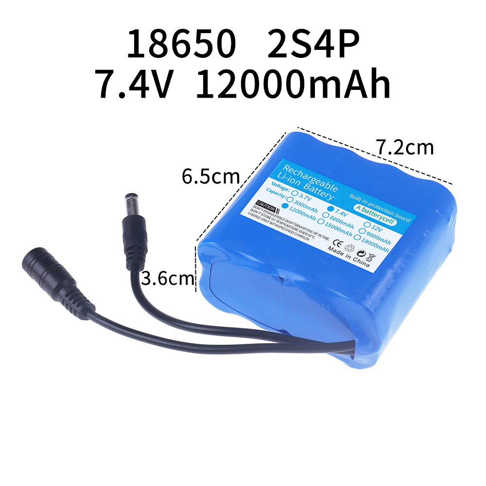7.4V battery 3000mah/6000mah/9 - Fish Finder Transducer recension och pris