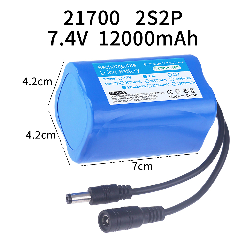 7.4V battery 3000mah/6000mah/9 - Fish Finder Transducer recension och pris