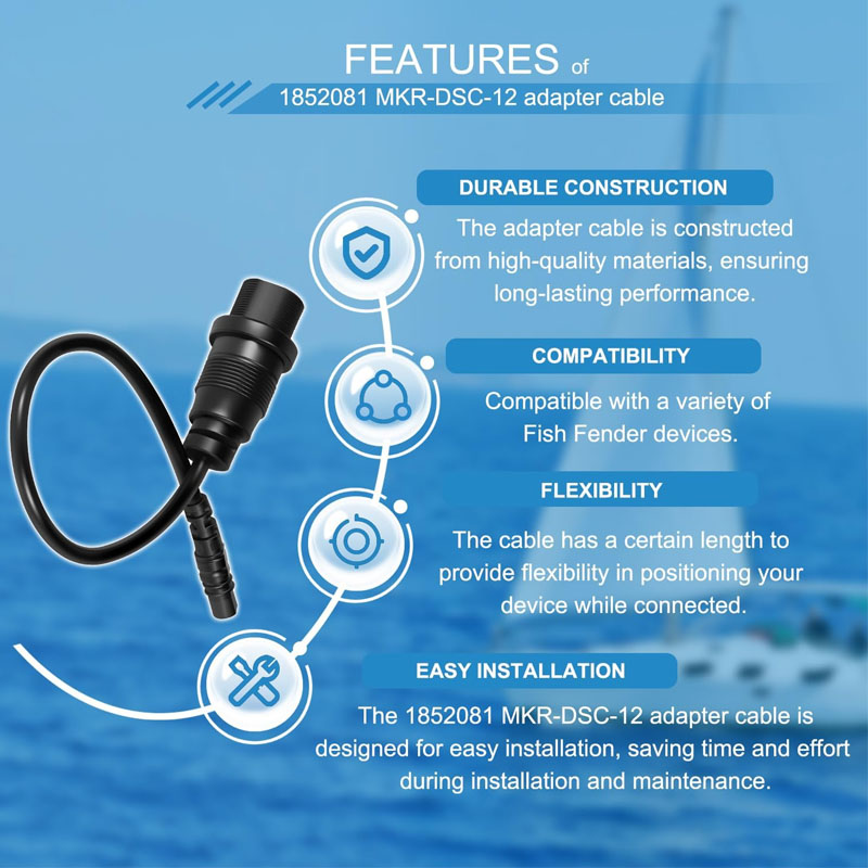 1852081 MKR-DSC-12  4-Pin Fish - Fish Finder recension och pris