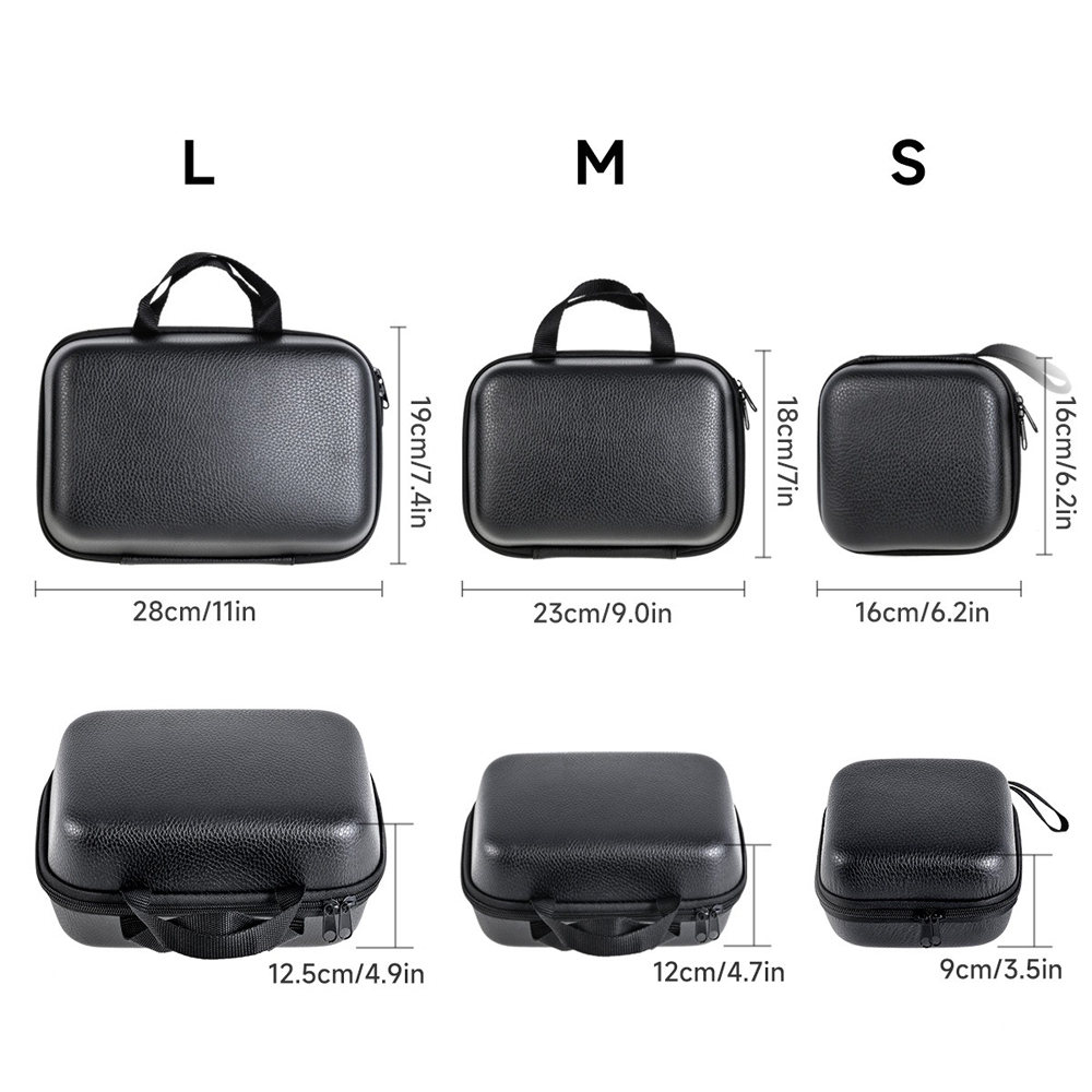 PU Leather Hard Shell Fishing  - Fish Finder Case recension och pris