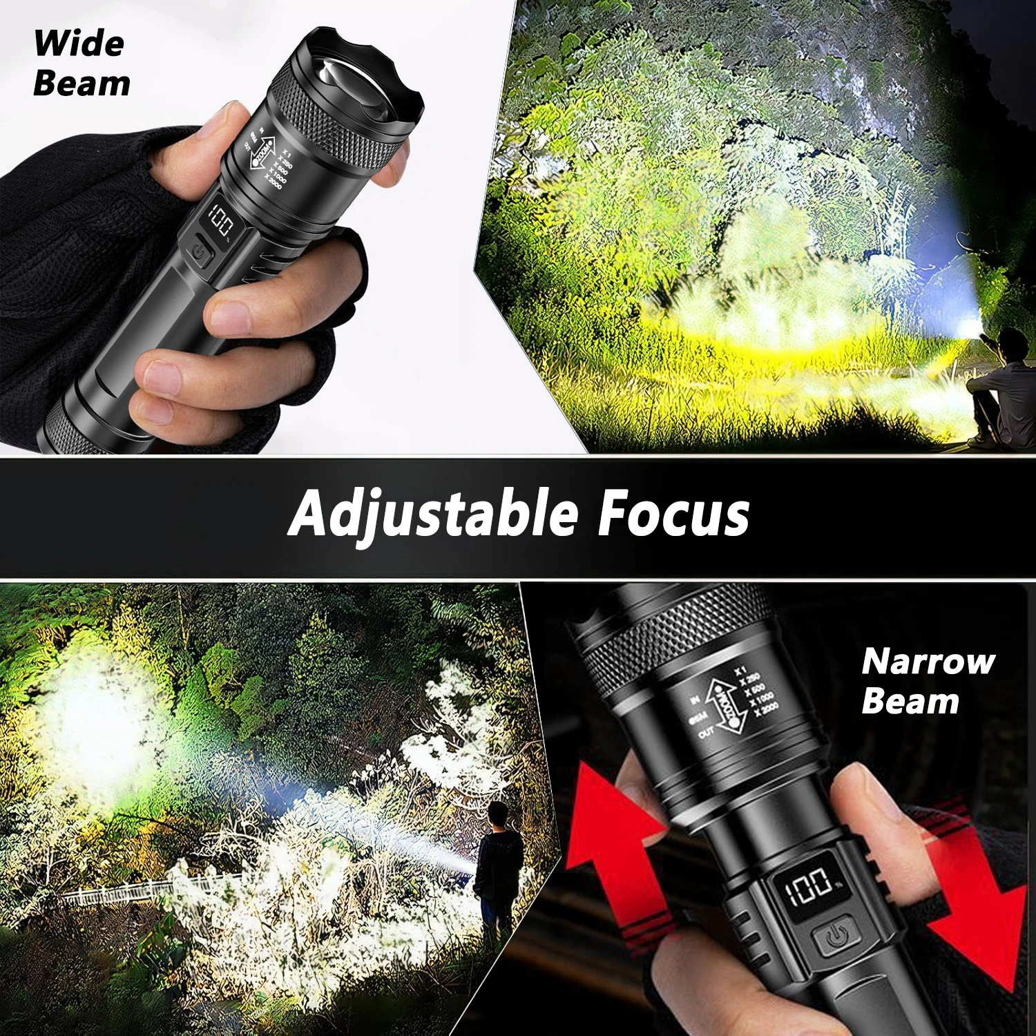 Ultra Bright LED Flashlight 20 - Fishing Light recension och pris