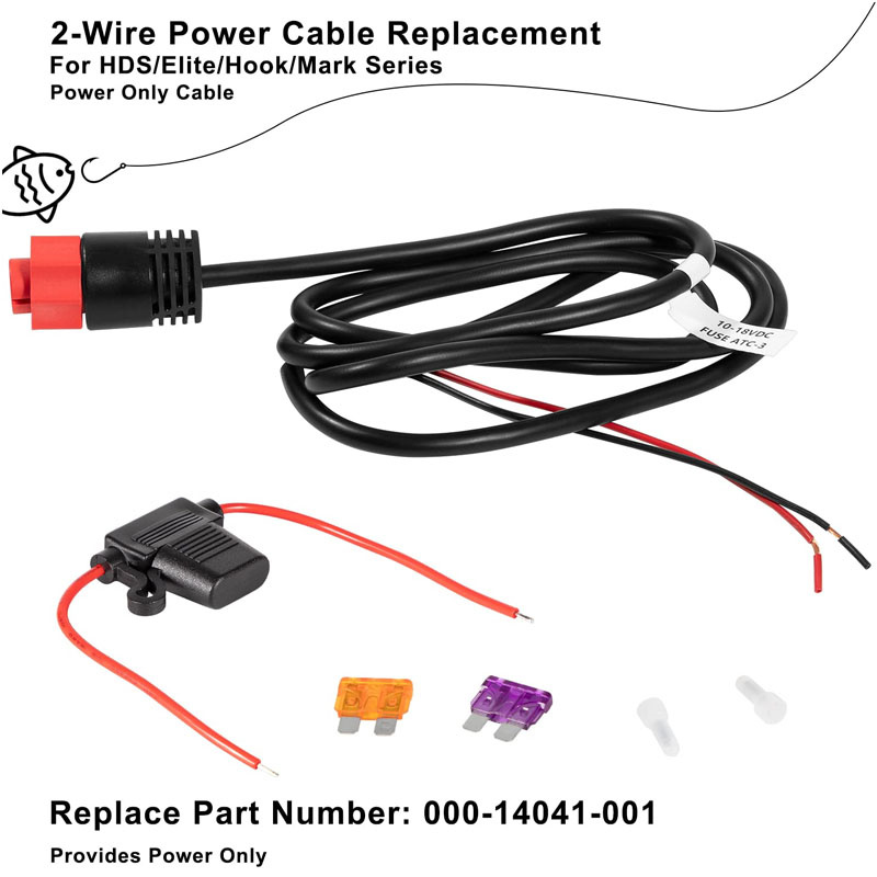 000-14041-001 HDS/Elite/Hook P - Fish Finder Cable recension och pris