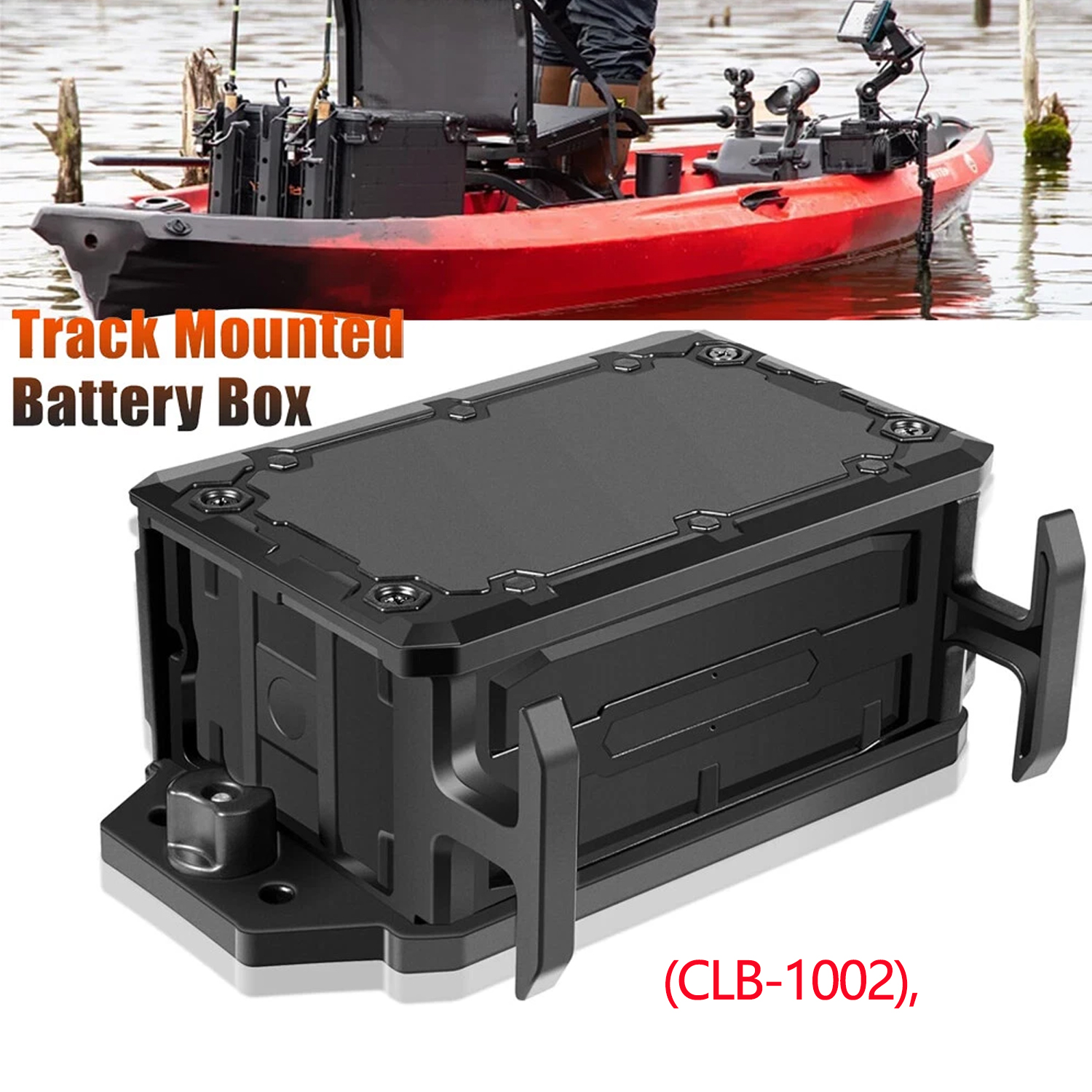 Track Mounted Battery Box for  - Fish Finder Battery recension och pris