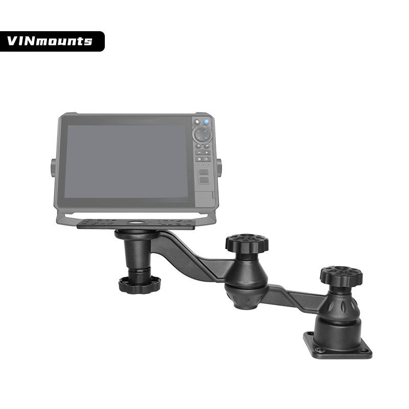 Durable Fish Finders Mount wit - Fish Finder Mount recension och pris