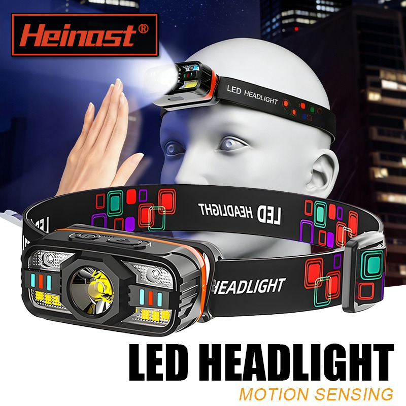 USB Rechargeable LED Headlamp  - Fish Finder Battery recension och pris